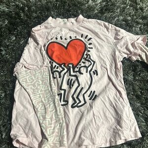 H&M LONG SLEEVE PINK